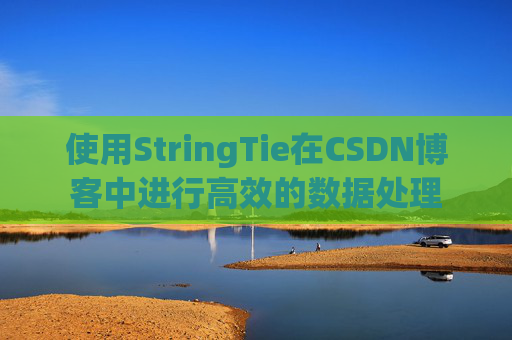 使用StringTie在CSDN博客中进行高效的数据处理